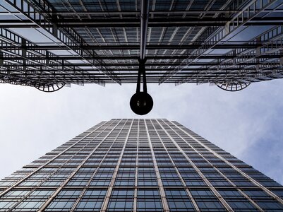 Business urban building