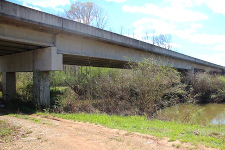 GA SR 156 bridge over Johns Creek, Mar 2017 photo
