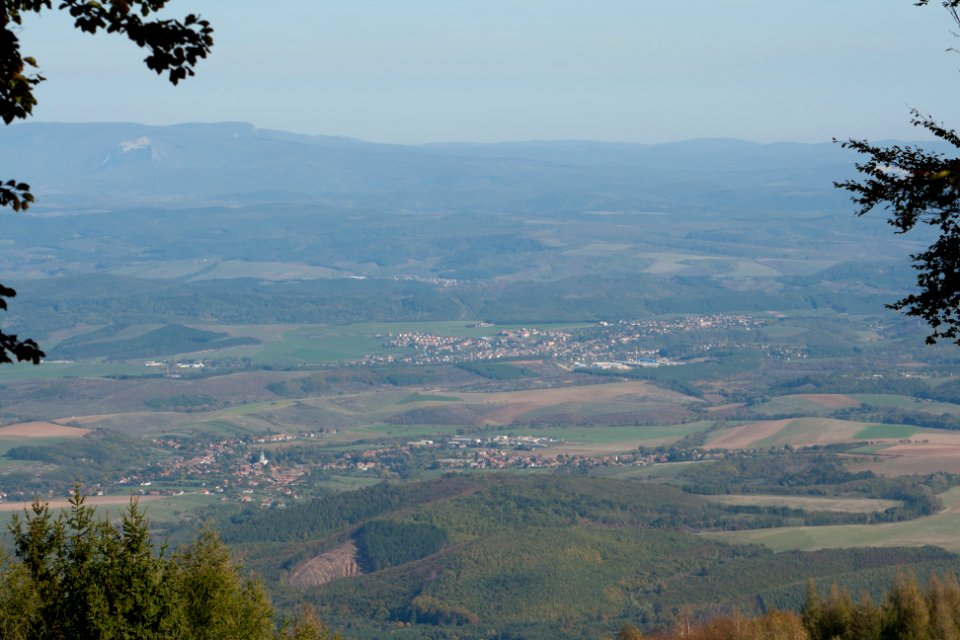 Galyatető, view towards North