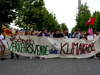 FridaysForFuture protest Luckenwalde 19-07-2019 03