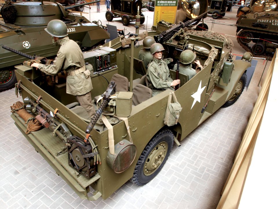 G-67 4x4 White M3A1 Scout USA W-608466 S pic4