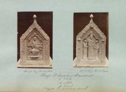 Gipsafgietsel van de Noodkist uit Maastricht (Rijksmuseum, ca 1875-1900) - 1