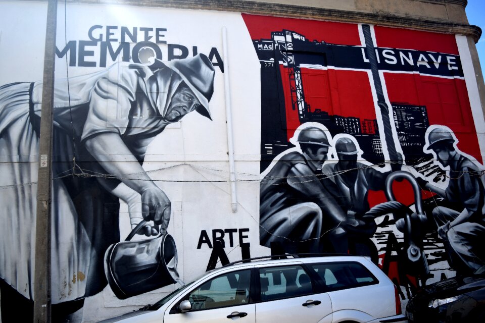 Wall painting facade auto