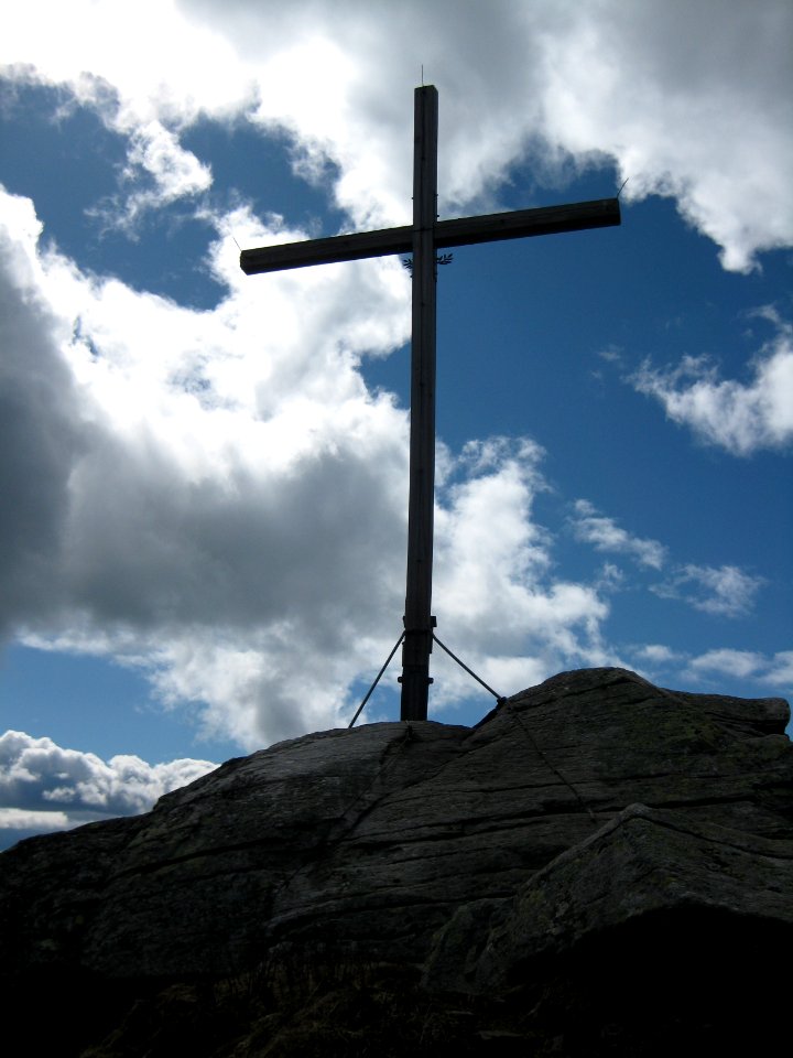 Gipfelkreuz der Mutspitze