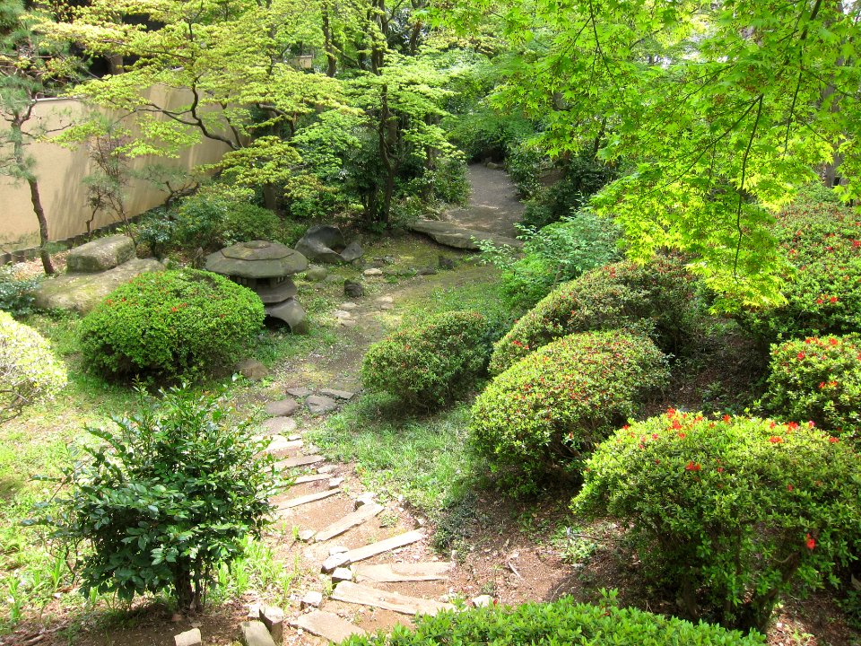 Garden - Hatakeyama Memorial Museum of Fine Art - Tokyo, Japan - IMG 7347