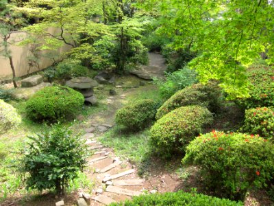 Garden - Hatakeyama Memorial Museum of Fine Art - Tokyo, Japan - IMG 7347