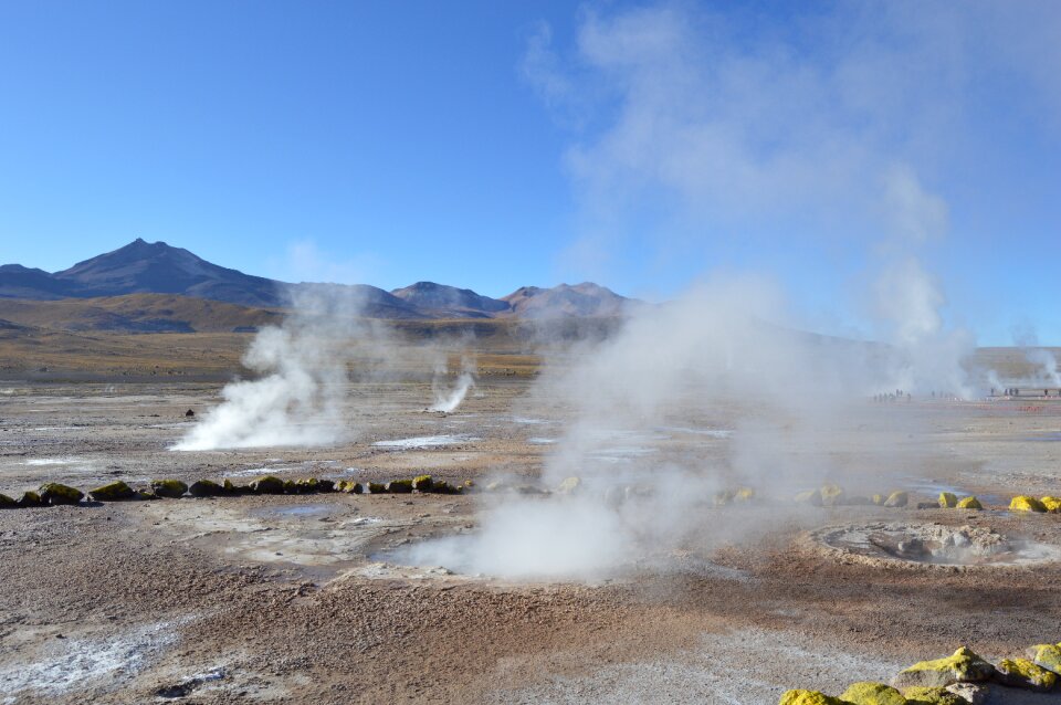 Geysers atacama desert chile