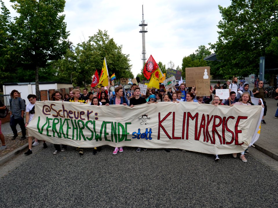 FridaysForFuture protest Luckenwalde 19-07-2019 06