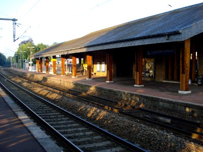 Gare de L'Isle-Adam - Parmain (Val-d'Oise, Fr)