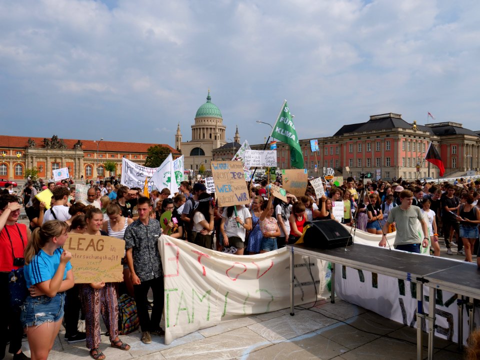FridaysForFuture protest Potsdam 30-08-2019 21