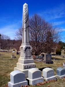 G H Meyer monument, Mount Royal Cemetery, 2015-03-22, 01