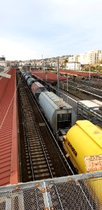 Gare de Vichy - train de wagon citernes