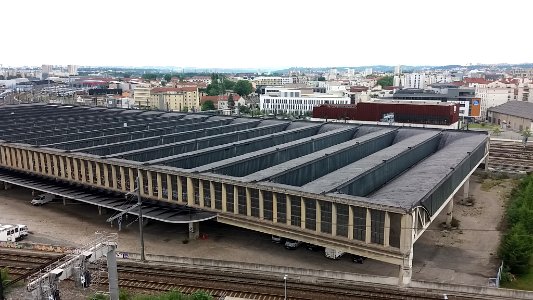 Gare Lyon-Guillotière - Entrepôts