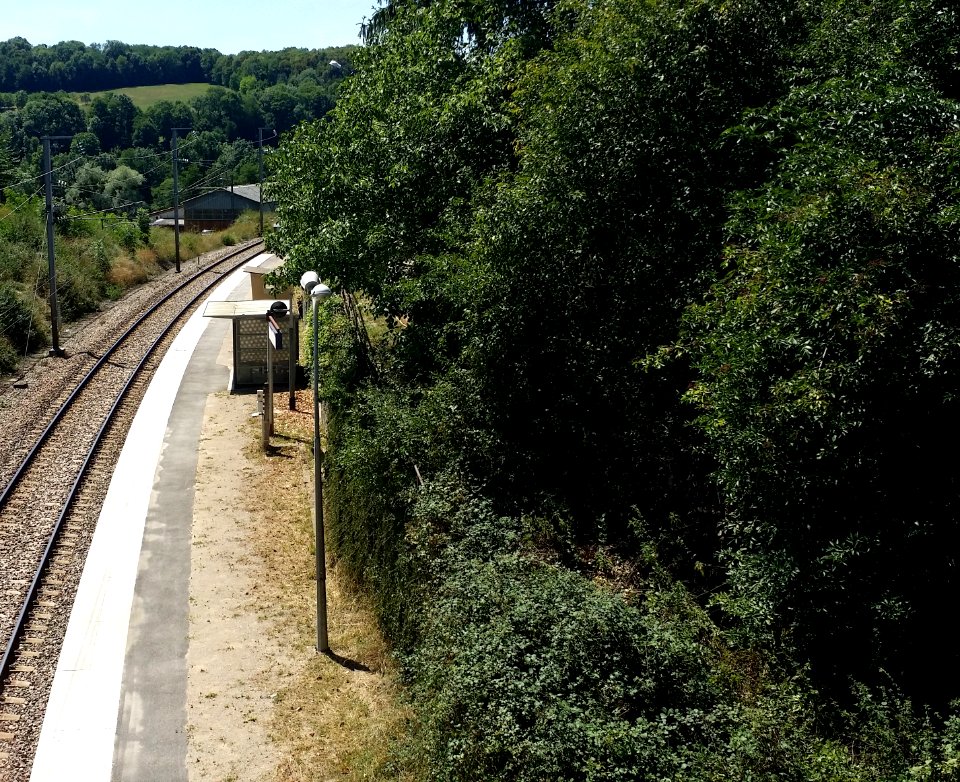 Gare de Saint-Lothain - 01 (cropped) photo