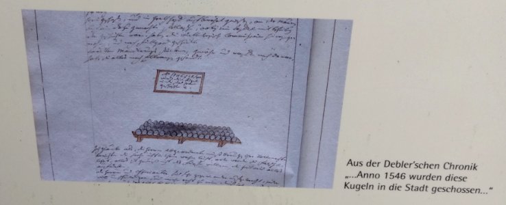 Gmuend kugeln schmalkaldischer krieg