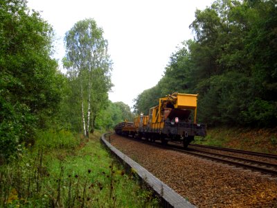 Gleisbauarbeiten zwischen Langebrück und Klotzsche photo