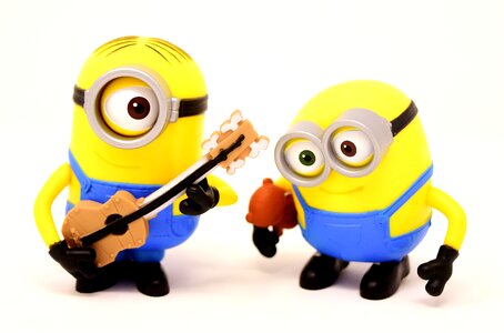 Figures cute two