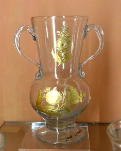 Glassware, unidentified, Period 1, 1770-1787 AD - Museo Nacional de Artes Decorativas - Madrid, Spain - DSC08266
