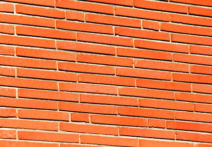 Pattern stone orange wall photo