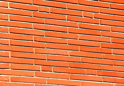 Pattern stone orange wall