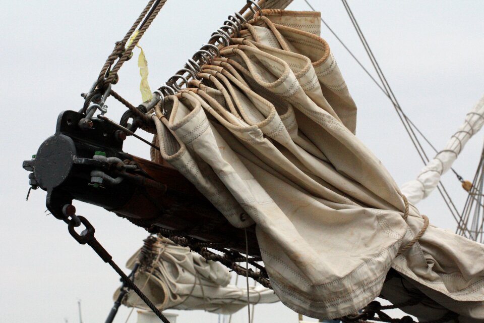 Equipment old sailing vessel