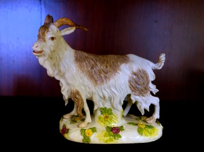 Goat, unidentified, porcelain - Musei Capitolini - Rome, Italy - DSC05954
