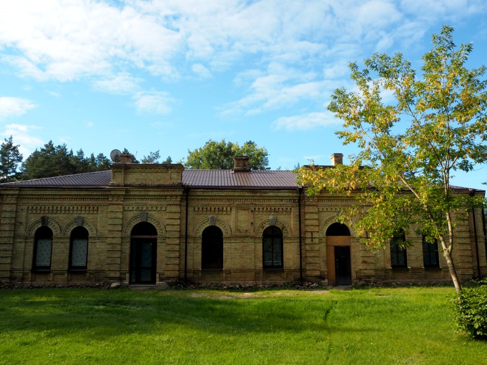 Glūkas train station, 2016