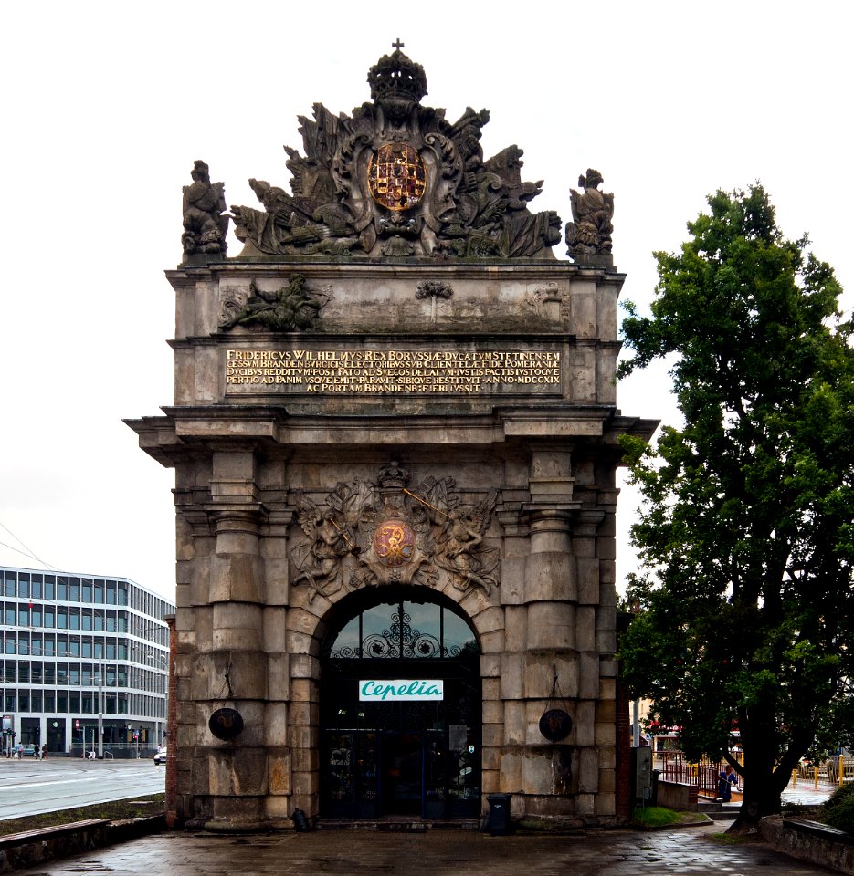 Harbour Gate in Szczecin