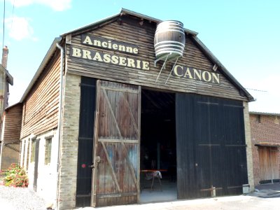 Hauteville (Ardennes) Acienne brasserie Canon