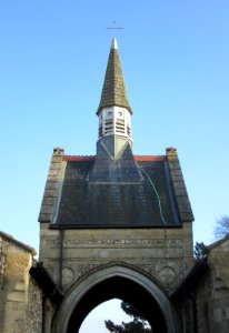 Hove Cemetery Chapel, Old Shoreham Road, Hove (December 2016) (6)