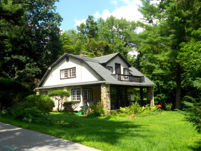 House of the Democrat, summer, Rose Valley, PA