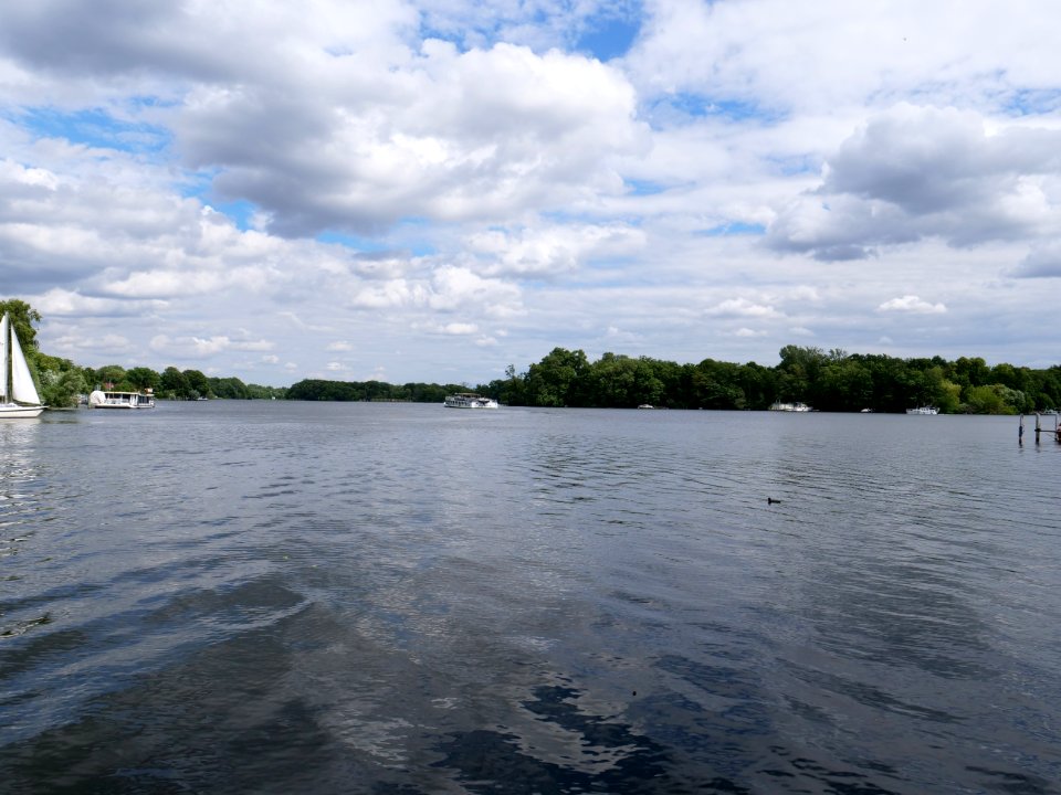 Havel from Hakenfelde ferry pier 2019-07-03 08