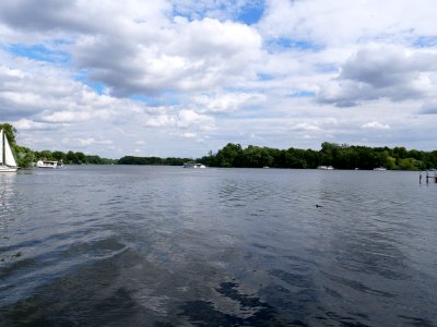 Havel from Hakenfelde ferry pier 2019-07-03 08