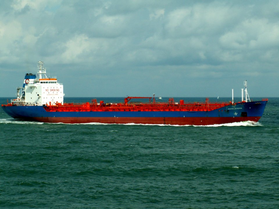 Havelstern - IMO 9053218, approaching Port of Rotterdam, Holland 06-Aug-2005