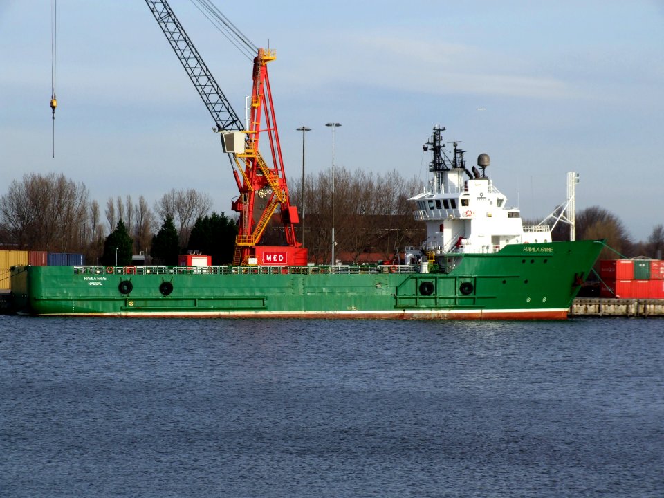 Havila Fame - IMO 9111759 - Callsign C6UL5 at IJmuiden 01feb08 p1