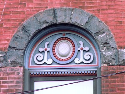 House on Sarah Street, Detail, South Side, Pittsburgh, 2020-01-11