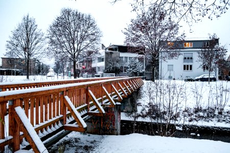 Holzbrücke-Steinlach-mit-Schnee-2