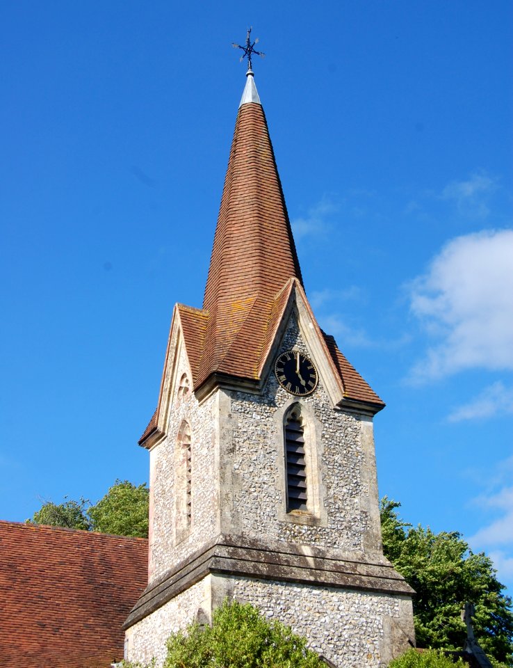 Holy Trinity Church, Crabden Lane, Blendworth (NHLE Code 1179047) (May 2019) (Spire)