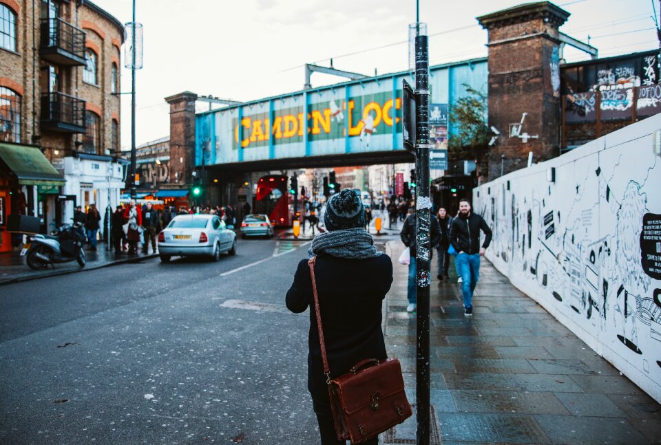 City bag back photo