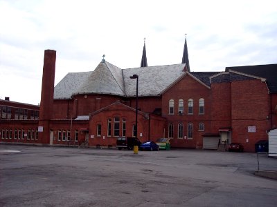 Holy angels church rear