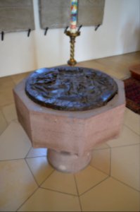 Horb am Neckar, Stiftskirche Heilig Kreuz, Taufstein