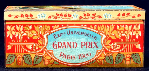 Home Soap tin, Savon des Familles, Gellé Frères, 6 Avenue de lOpera, Paris, photo2