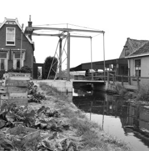 Graven en verbeteren van kanalen, aanleggen bruggen, bruggen, nieuwe tuinen, Bestanddeelnr 160-0785