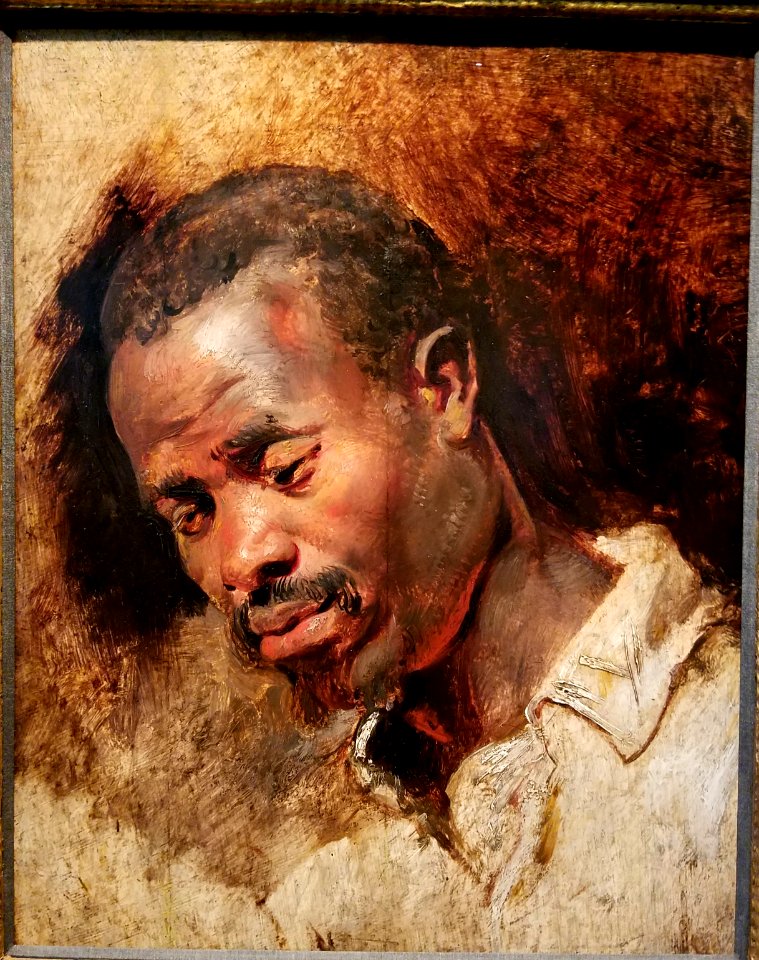 Head of a Moor by Peter Paul Rubens, c. 1620, oil on panel - Hyde Collection - Glens Falls, NY - 20180224 122228