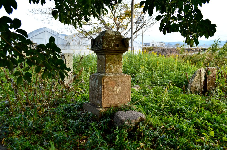 Grave of Kosokabe Chikauji in Hokyo-ji (Konan)