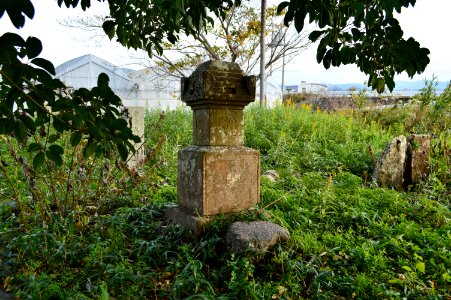 Grave of Kosokabe Chikauji in Hokyo-ji (Konan)