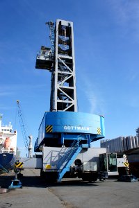 Gottwald portcrane, Vijfde Havendok, Port of Antwerp, pic1