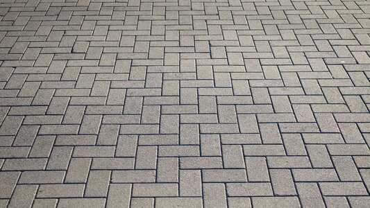 Concrete brick regularly rauh