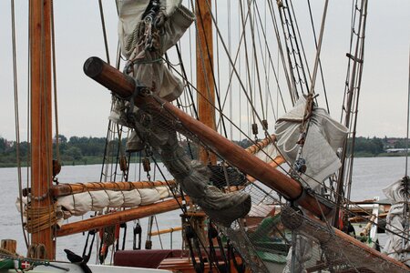 Sail ship bowsprit photo