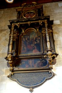 Grave monument - Stadtkirche St. Dionys - Esslingen am Neckar, Germany - DSC04090